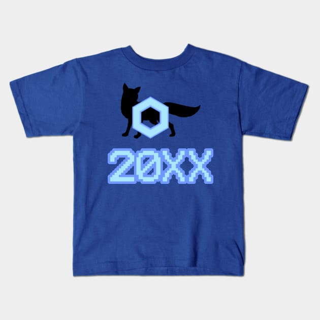 The year is 20XX Kids T-Shirt by obmik